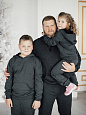 РАСПРОДАЖА Костюм спортивный детский "Джемисон"_Д141/графит