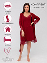 Комплект "Нежность"_4010/бордовый